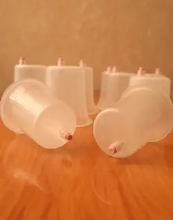 لیوان 100 سی سی یکبار مصرف حجامت و بادکش کارتن 500 عددی