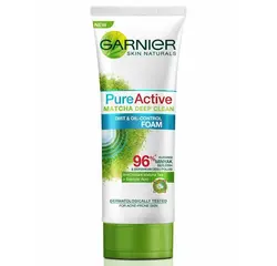 فوم شستشو گارنیر مدل Pure Active Matcha حجم 100میل