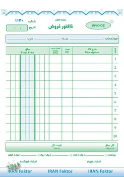 دسته فاکتور کاربن دار (ایران فاکتور)