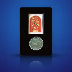 مدال و تمبر نقره نوروز 1400