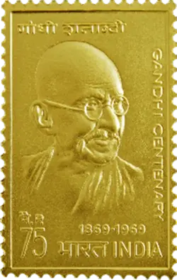 تمبرطلا و نقره گاندی - پک کلکسیونی محبوب