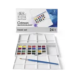 آبرنگ‌۲۴ رنگ  قرص کوچک وینزور