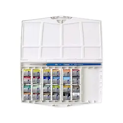 آبرنگ‌۲۴ رنگ  قرص کوچک وینزور