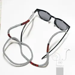 بند عینک دستباف مدل ۲ - نخ کاموا ترک