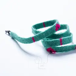 بند عینک دستباف طرح ۱ - نخ گلیم