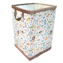 جعبه اسباب بازی کودک طرح حیوانات جنگل