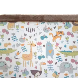 جعبه اسباب بازی کودک طرح حیوانات جنگل