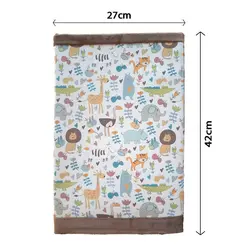 جعبه اسباب بازی کودک طرح حیوانات جنگل