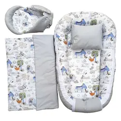 تشک گارددار ست 4 تکه طرح مزرعه