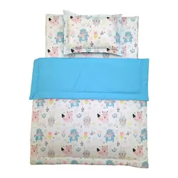 ست تشک و پتو نوزاد3 تکه طرح خرگوش