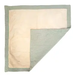 پتو و قنداق نوزاد طرح سبز آبی