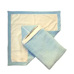 پتو و قنداق نوزاد طرح آبی