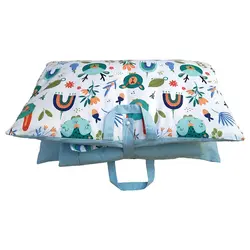 ست تشک و پتو نوزاد 3 تکه طرح رنگین کمان