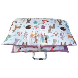 ست تشک و پتو نوزاد 3 تکه طرح حیوانات