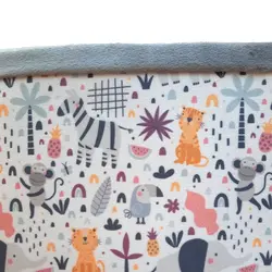 جعبه اسباب بازی کودک طرح گورخر