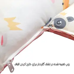 تشک گارددار ست 4 تک طرح پاندا