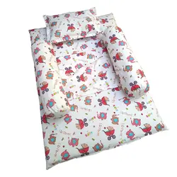 ست تشک و پتو نوزاد 3 تکه طرح کالسکه