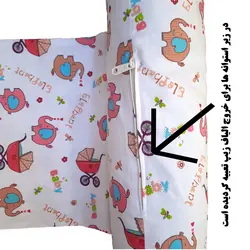 ست تشک و پتو نوزاد 3 تکه طرح کالسکه