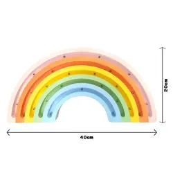 چراغ خواب کودک طرح رنگین کمان