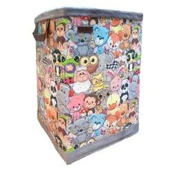 جعبه اسباب بازی کودک طرح حیوانات عروسکی