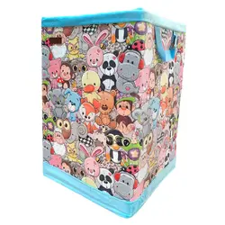 جعبه اسباب بازی کودک طرح حیوانات عروسکی