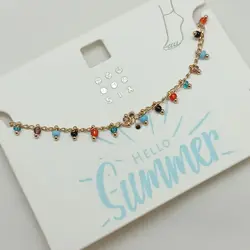 پابند منجوق رنگی