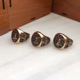 انگشتر شیر و خورشید سیاه قلم