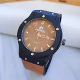 ساعت مردانه بند چرمی اوریس روز شمار