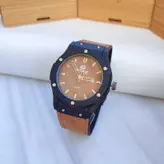 ساعت مردانه بند چرمی اوریس روز شمار