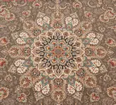 فرش ستاره کویر یزد کلکسیون ستارگان کویر ۱۵۰۰ شانه کد E500-1073 رنگ طوسی