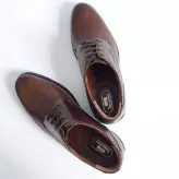 کفش مجلسی تمام چرم با زیره ترمو لاستیک مدل 035 شایان