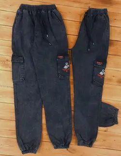 اسلش لی  پسرانه چهار جیب  گلدوزی جنس :نیل سایز بندی : ۹۰_۹۵(داخل بسته بندی)