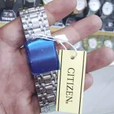 ساعت سیتیزن VIP ست زنانه مردانه تقویم دار رنگ ثابت ضد اب موتور ژاپن استیل طرح 3موتور ارسال رایگان همراه با جعبه رایگان