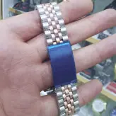 ساعت رومانسون مردانه تقویم دار رنگ ثابت استیل ضدآب طرح 3 موتور ارسال رایگان