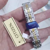 ساعت سیتیزن ست زنانه مردانه تقویم دار استیل رنگ ثابت ضدآب پشت ساعت حک شده ژاپن ارسال رایگان همراه با جعبه رایگان