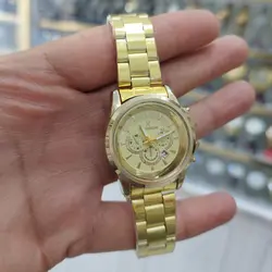 ساعت رومانسون زنانه تقویم دار استیل ضدآب رنگ ثابت طرح 3 موتور ارسال رایگان