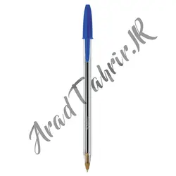 خودکار بیک مدل کریستال اورجینال با نوک 1 میلی متری آبی