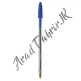 خودکار بیک مدل کریستال اورجینال با نوک 1 میلی متری آبی