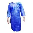 گان بیمار 38 گرم رنگ آبی قد 120 سانتی متر