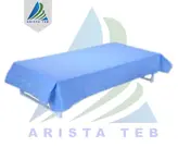 ملحفه اسپان ابعاد 220*120 بدون کش گرماژ 45 رنگ آبی