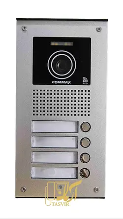پنل آیفون تصویری چهار واحدی کوماکس کارتی DRC-4UCK