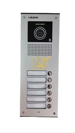 پنل آیفون تصویری شش واحدی سوزوکی کارتی سری UK
