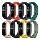 بند سیلیکونی رنگی می بند هفت (Mi Band 7) رنگبندی کامل