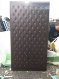 در لمسه روکش‌ چرم‌ آگوستیک درب عایق صدا