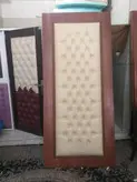 در لمسه روکش‌ چرم‌ آگوستیک درب عایق صدا