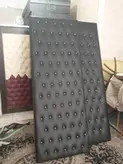 در لمسه روکش‌ چرم‌ آگوستیک درب عایق صدا