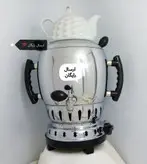 سماور گازی سه کاره با قوری چینی