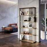 کتابخانه آسپادیزاین مدل D-114