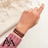 پک دستبند مینیمال گلدار