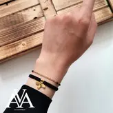 پک دستبند زنبور طلایی